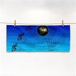 Music Reble Sound Concert Hand Towel Front