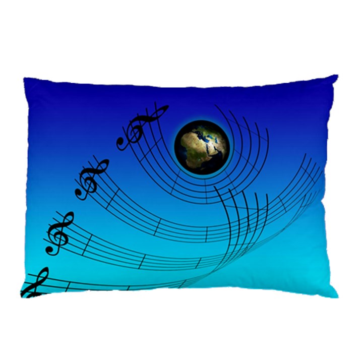 Music Reble Sound Concert Pillow Case