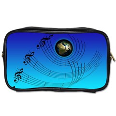 Music Reble Sound Concert Toiletries Bag (one Side) by HermanTelo