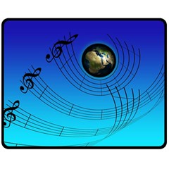 Music Reble Sound Concert Fleece Blanket (medium) 