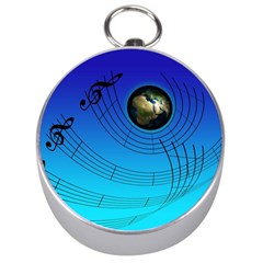 Music Reble Sound Concert Silver Compasses