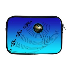 Music Reble Sound Concert Apple Macbook Pro 17  Zipper Case