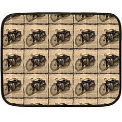 Indian Motorcycle Double Sided Fleece Blanket (mini)  by ArtworkByPatrick