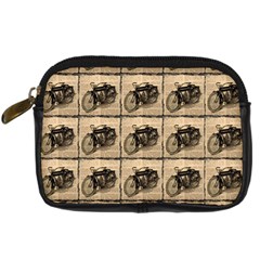 Indian Motorcycle Digital Camera Leather Case by ArtworkByPatrick