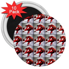 Horse 3  Magnets (10 Pack)  by ArtworkByPatrick