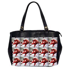 Horse Oversize Office Handbag (2 Sides) by ArtworkByPatrick