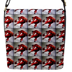 Horse Flap Closure Messenger Bag (s) by ArtworkByPatrick