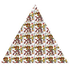 Aztec 1 Wooden Puzzle Triangle