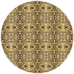 Aztec 4 Wooden Puzzle Round by ArtworkByPatrick