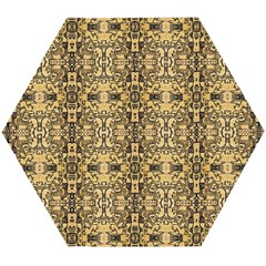 Aztec 4 Wooden Puzzle Hexagon