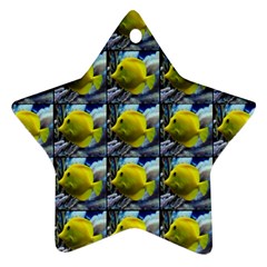 Fish Star Ornament (two Sides) by ArtworkByPatrick