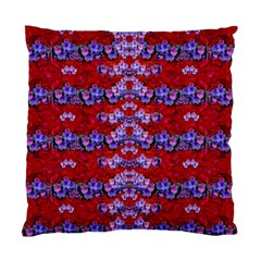 Flowers So Small On A Bed Of Roses Standard Cushion Case (two Sides) by pepitasart