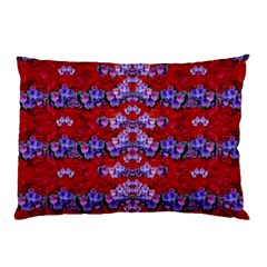 Flowers So Small On A Bed Of Roses Pillow Case (two Sides) by pepitasart