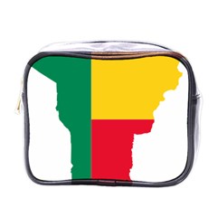 Benin Africa Borders Country Flag Mini Toiletries Bag (one Side) by Sapixe