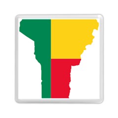 Benin Africa Borders Country Flag Memory Card Reader (square) by Sapixe