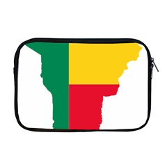 Benin Africa Borders Country Flag Apple Macbook Pro 17  Zipper Case by Sapixe