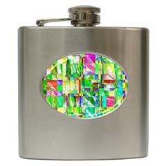 A 4 Hip Flask (6 Oz) by ArtworkByPatrick