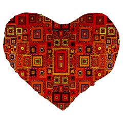 A 7 Large 19  Premium Heart Shape Cushions by ArtworkByPatrick