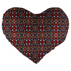 A 8 Large 19  Premium Heart Shape Cushions by ArtworkByPatrick