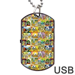 B 2 Dog Tag Usb Flash (one Side)