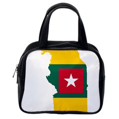 Togo Flag Map Geography Outline Classic Handbag (one Side) by Sapixe