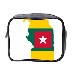 Togo Flag Map Geography Outline Mini Toiletries Bag (two Sides) by Sapixe