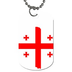 Borders Country Flag Geography Map Dog Tag (two Sides) by Sapixe