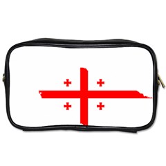 Borders Country Flag Geography Map Toiletries Bag (one Side) by Sapixe