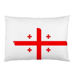 Borders Country Flag Geography Map Pillow Case (two Sides) by Sapixe