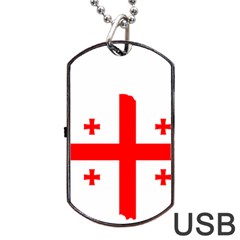 Borders Country Flag Geography Map Dog Tag Usb Flash (two Sides) by Sapixe