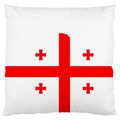 Borders Country Flag Geography Map Large Cushion Case (two Sides) by Sapixe