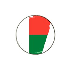 Madagascar Flag Map Geography Hat Clip Ball Marker (4 Pack) by Sapixe