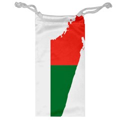 Madagascar Flag Map Geography Jewelry Bag by Sapixe