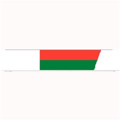 Madagascar Flag Map Geography Small Bar Mats by Sapixe