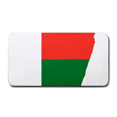 Madagascar Flag Map Geography Medium Bar Mats by Sapixe