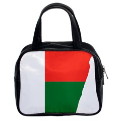 Madagascar Flag Map Geography Classic Handbag (two Sides) by Sapixe