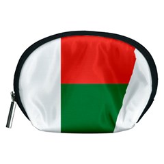 Madagascar Flag Map Geography Accessory Pouch (medium) by Sapixe