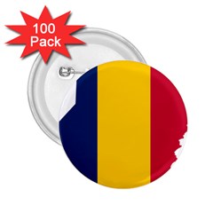 Chad Flag Map Geography Outline 2 25  Buttons (100 Pack)  by Sapixe