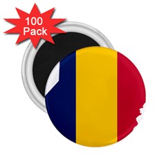 Chad Flag Map Geography Outline 2 25  Magnets (100 Pack)  by Sapixe