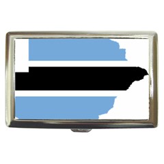 Botswana Flag Map Geography Cigarette Money Case by Sapixe