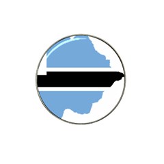 Botswana Flag Map Geography Hat Clip Ball Marker by Sapixe