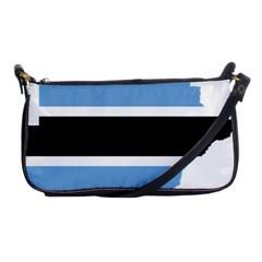 Botswana Flag Map Geography Shoulder Clutch Bag by Sapixe