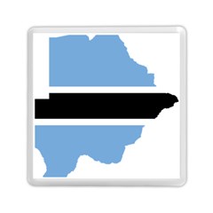 Botswana Flag Map Geography Memory Card Reader (square) by Sapixe