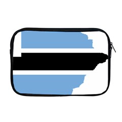 Botswana Flag Map Geography Apple Macbook Pro 17  Zipper Case by Sapixe