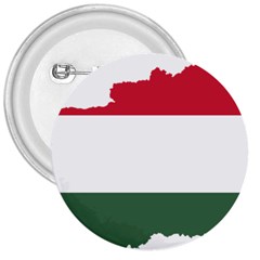 Hungary Country Europe Flag 3  Buttons by Sapixe