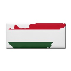 Hungary Country Europe Flag Hand Towel by Sapixe