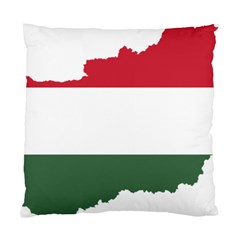 Hungary Country Europe Flag Standard Cushion Case (one Side) by Sapixe