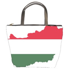 Hungary Country Europe Flag Bucket Bag by Sapixe