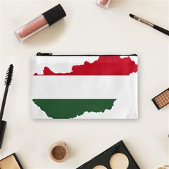 Hungary Country Europe Flag Cosmetic Bag (small) by Sapixe