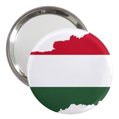 Hungary Country Europe Flag 3  Handbag Mirrors by Sapixe